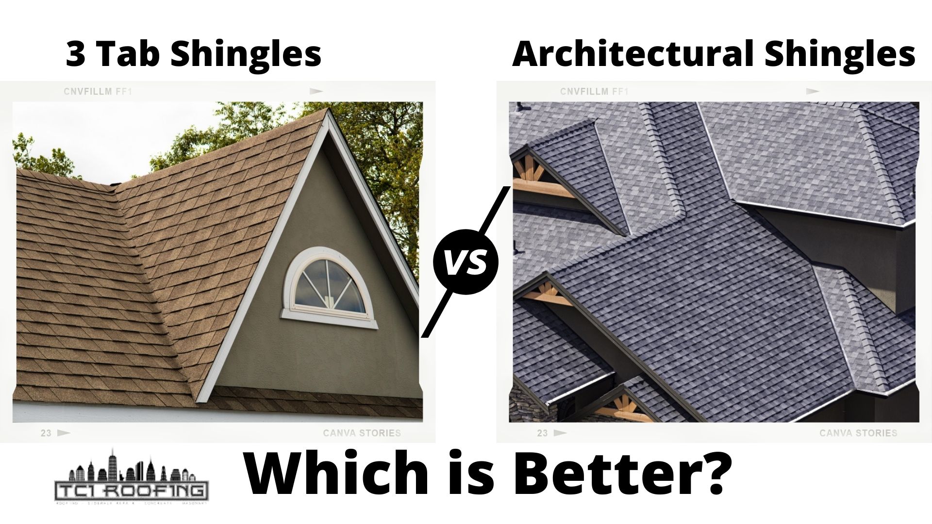 are architectural shingles better than 3 tab shingles